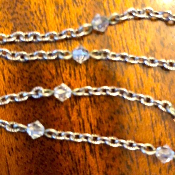 Brighton CUPIDS LOVE Swarovski Crystal reversible Heart Necklace - Picture 5 of 13